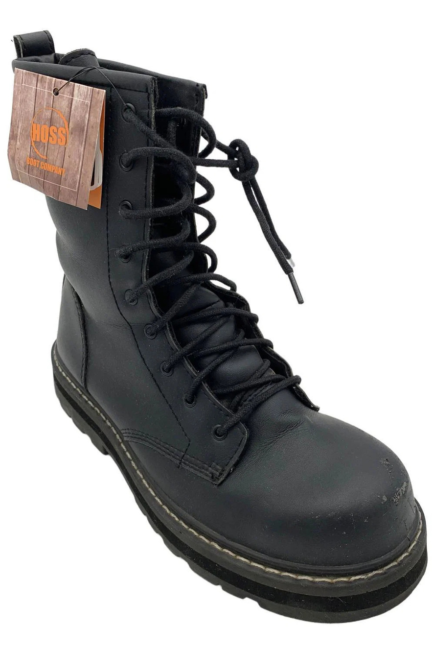 Hoss Men's Carson 6 Inch Composite Safety Toe Boot Black - Medium